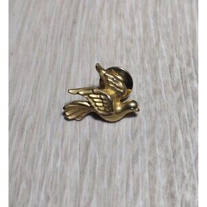 Dove of Peace - Tie Tac - Vintage Lapel Pin
